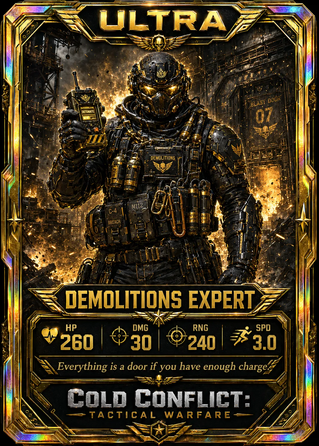Demolitions Expert